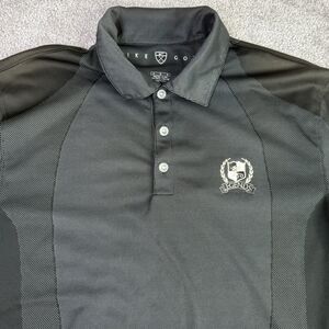 Nike Golf Shirt Men’s Medium Black Legends SS Performance Polo